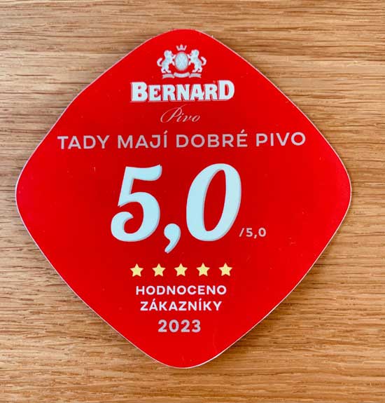 BERNARD - dobré pivo